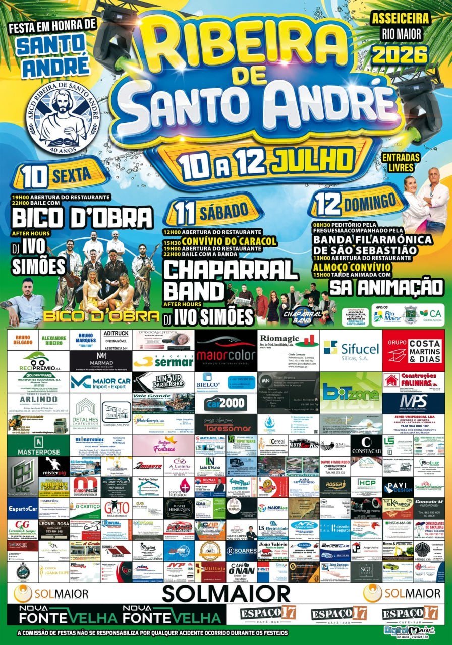 Festa em honra de Santo André 2026 — event image