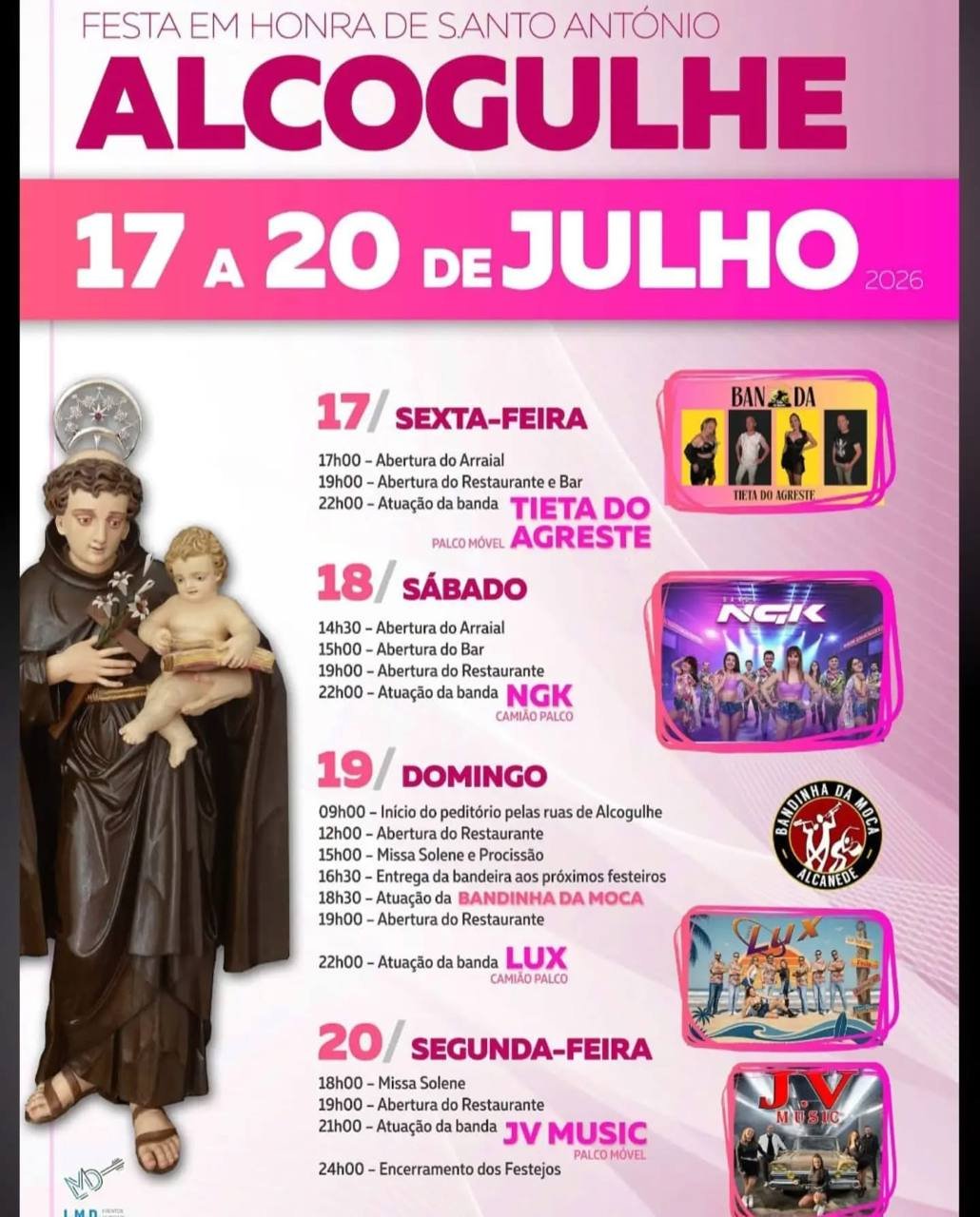Festa em honra de Santo António 2026 — event image