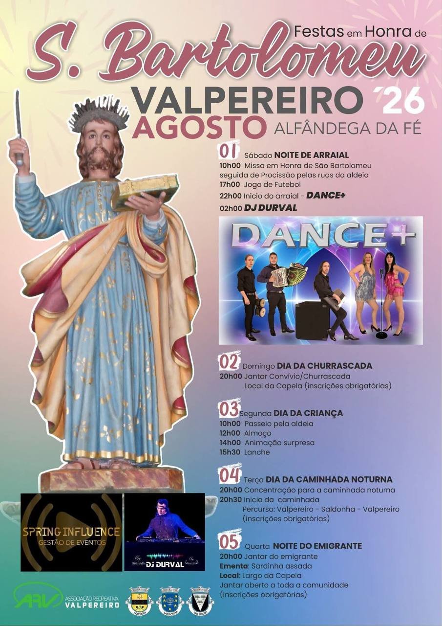 Festa em honra de São Bartolomeu 2026 — event image