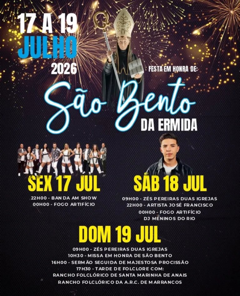 Festa em honra de São Bento 2026 — event image