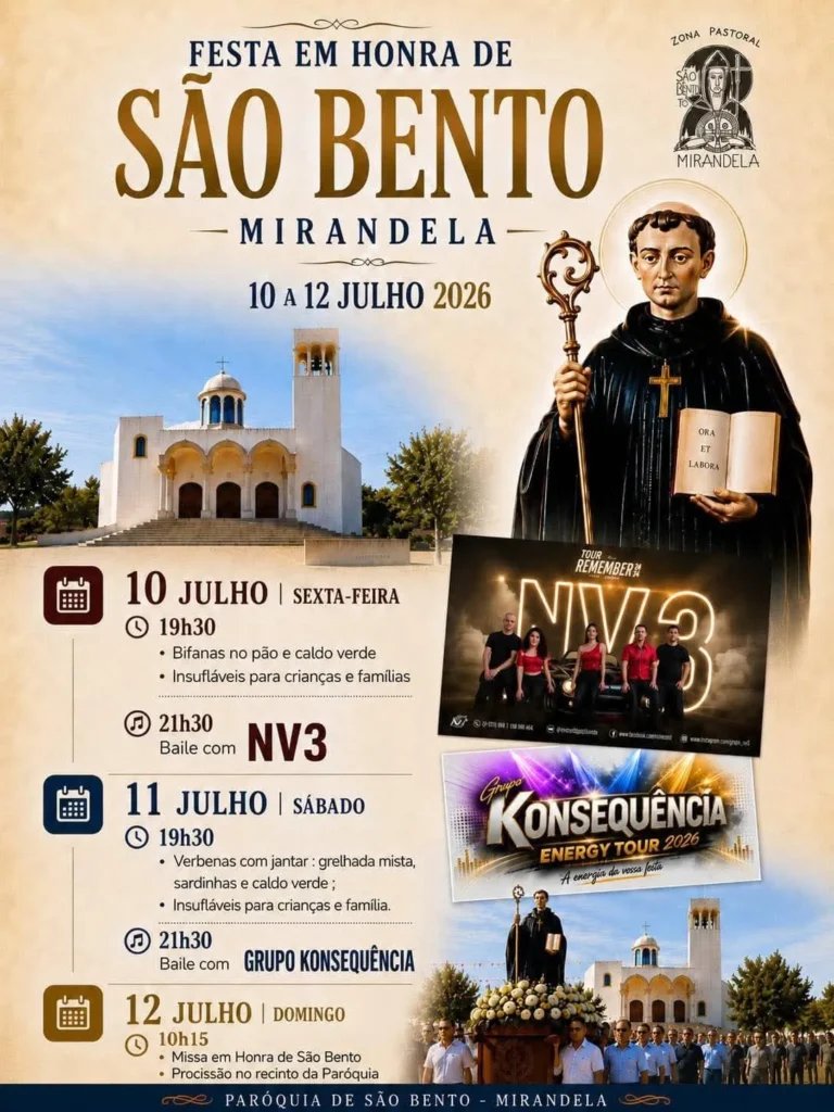 Festa em honra de São Bento 2026 — event image