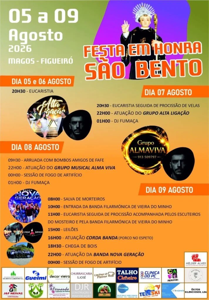 Festa em honra de São Bento 2026 — event image