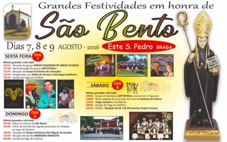 Festa em honra de São Bento 2026 — event image