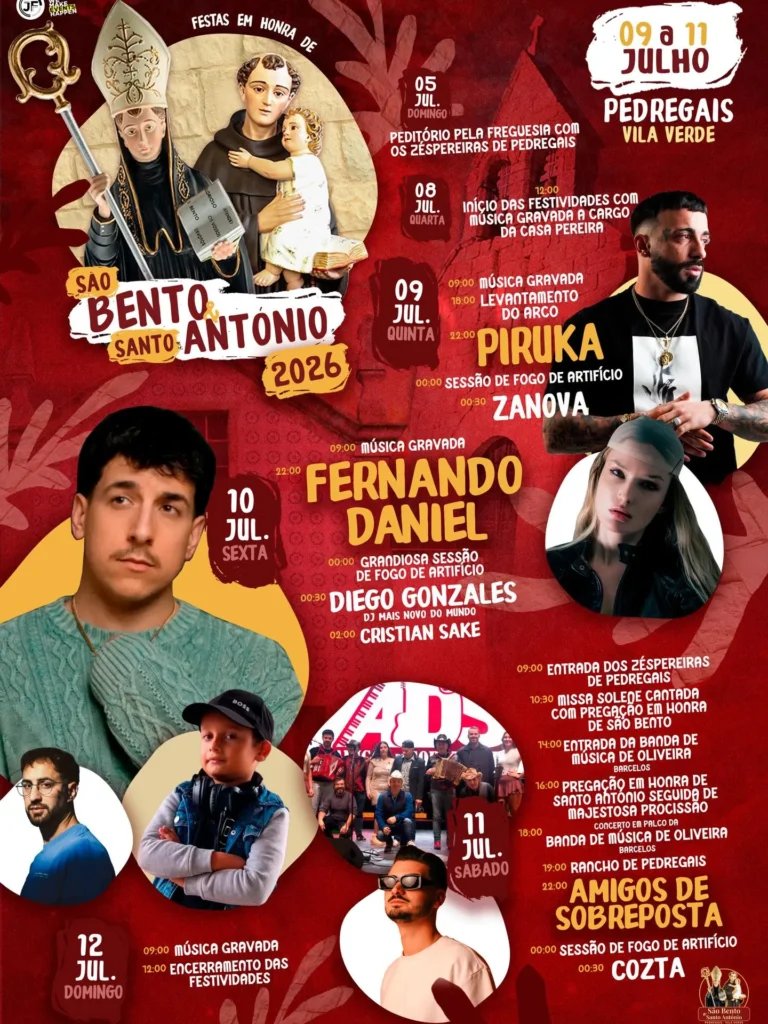 Festa em honra de São Bento e Santo António 2026 — event image