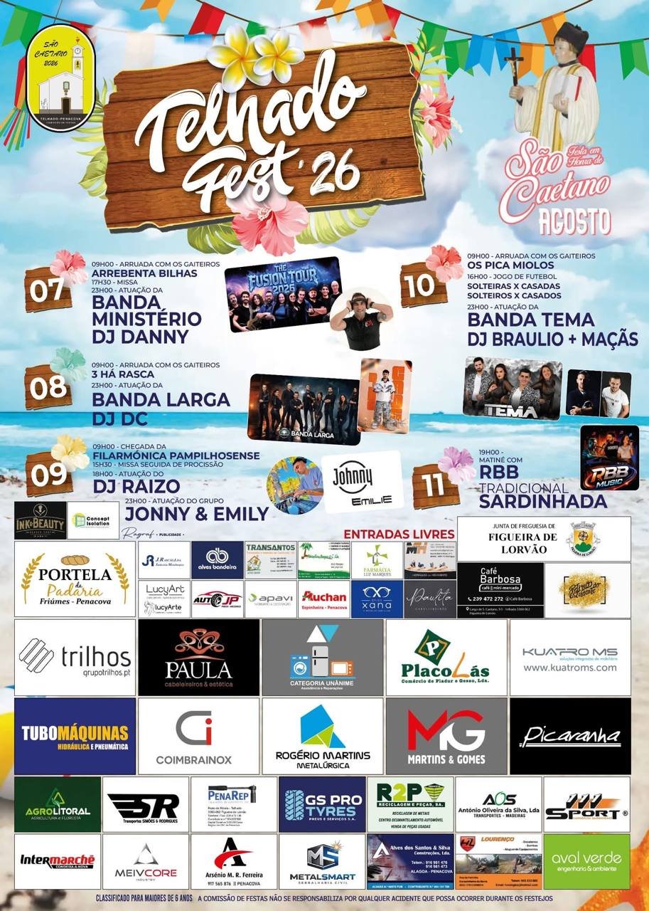 Festa em honra de São Caetano 2026 — event image