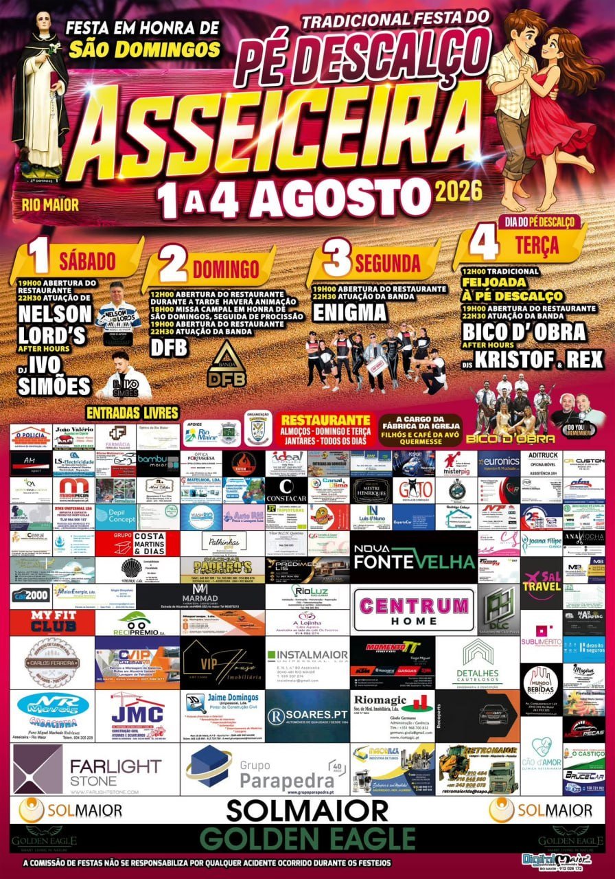 Festa em honra de São Domingos 2026 — event image