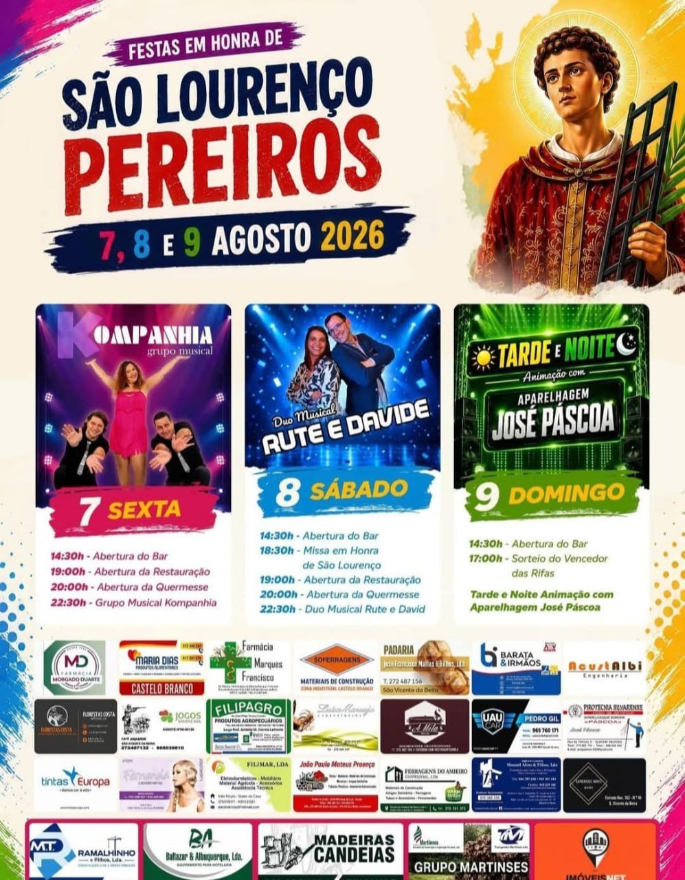 Festa em honra de São Lourenço 2026 — event image