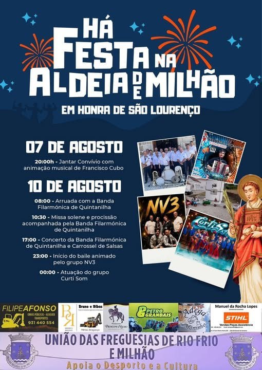 Festa em honra de São Lourenço 2026 — event image
