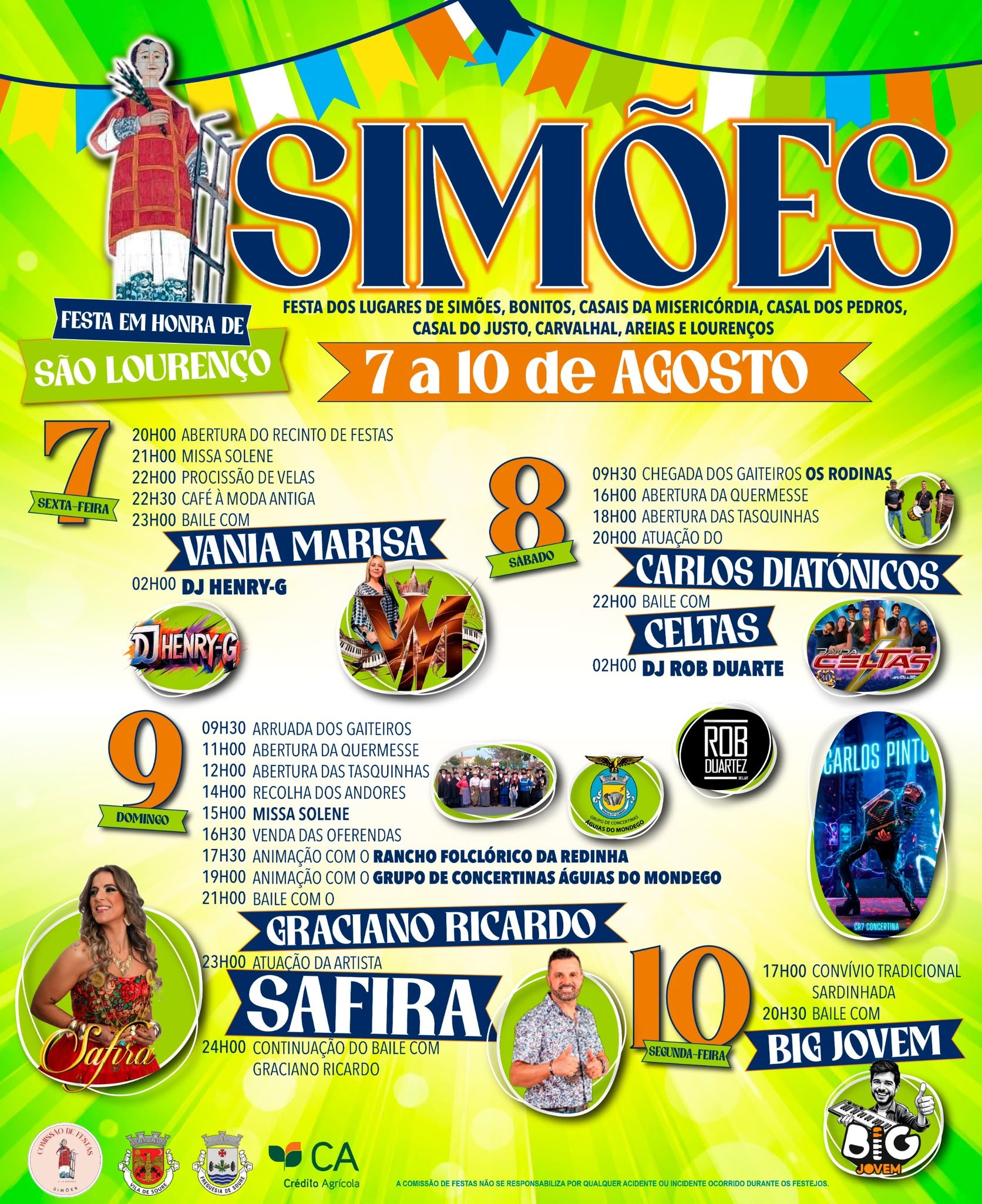 Festa em Honra de São Lourenço 2026 — event image