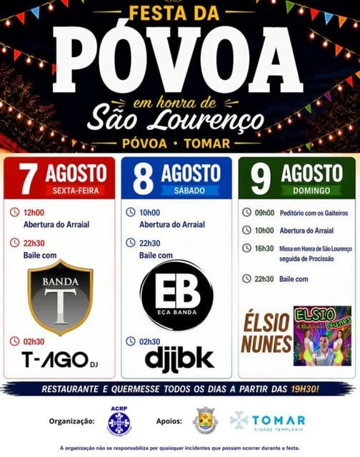 Festa em honra de São Lourenço 2026 — event image