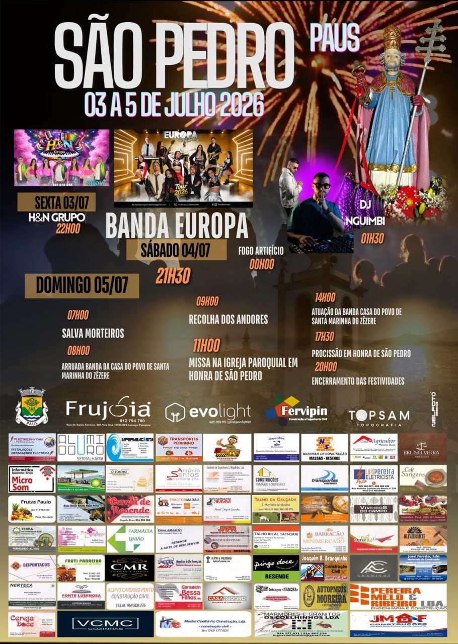 Festa em honra de São Pedro 2026 — event image