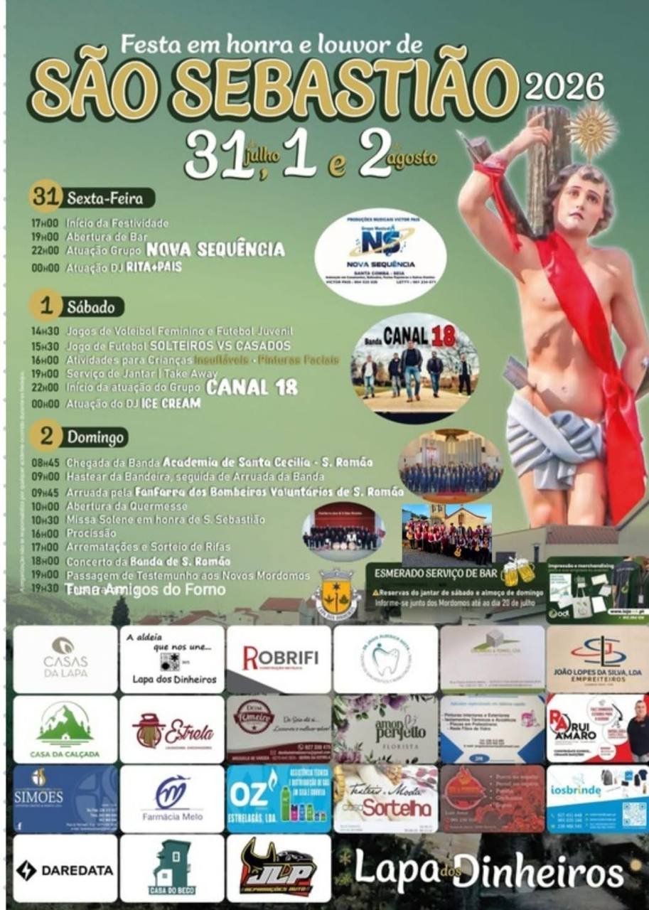 Festa em honra de São Sebastião 2026 — event image