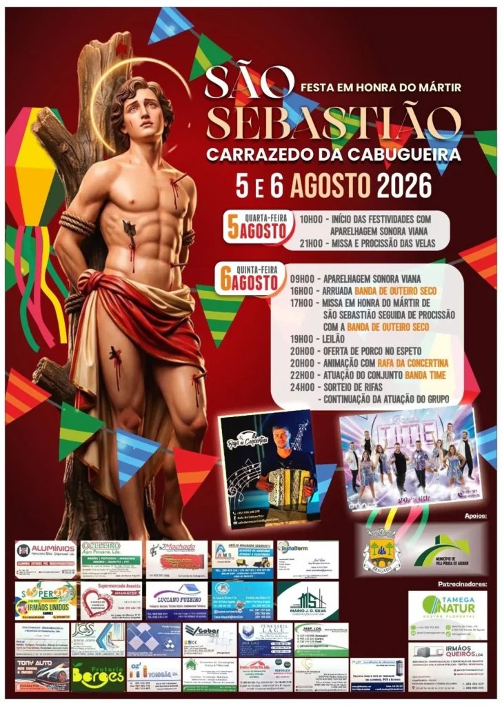 Festa em honra de São Sebastião 2026 — event image