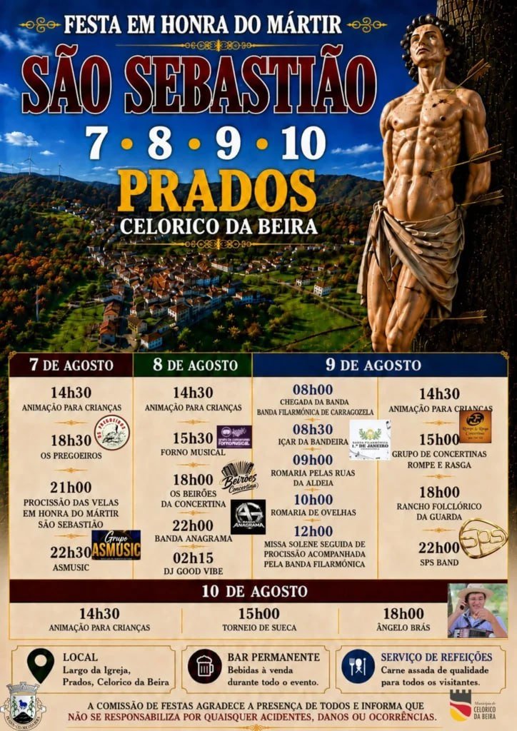 Festa em honra de São Sebastião 2026 — event image
