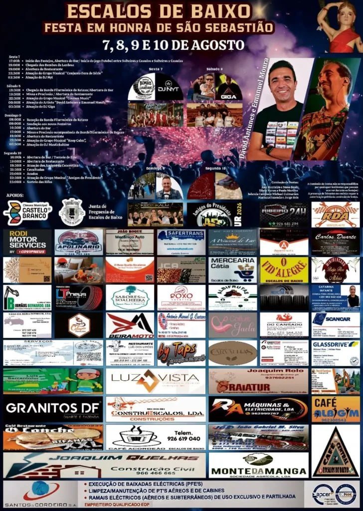 Festa em honra de São Sebastião 2026 — event image