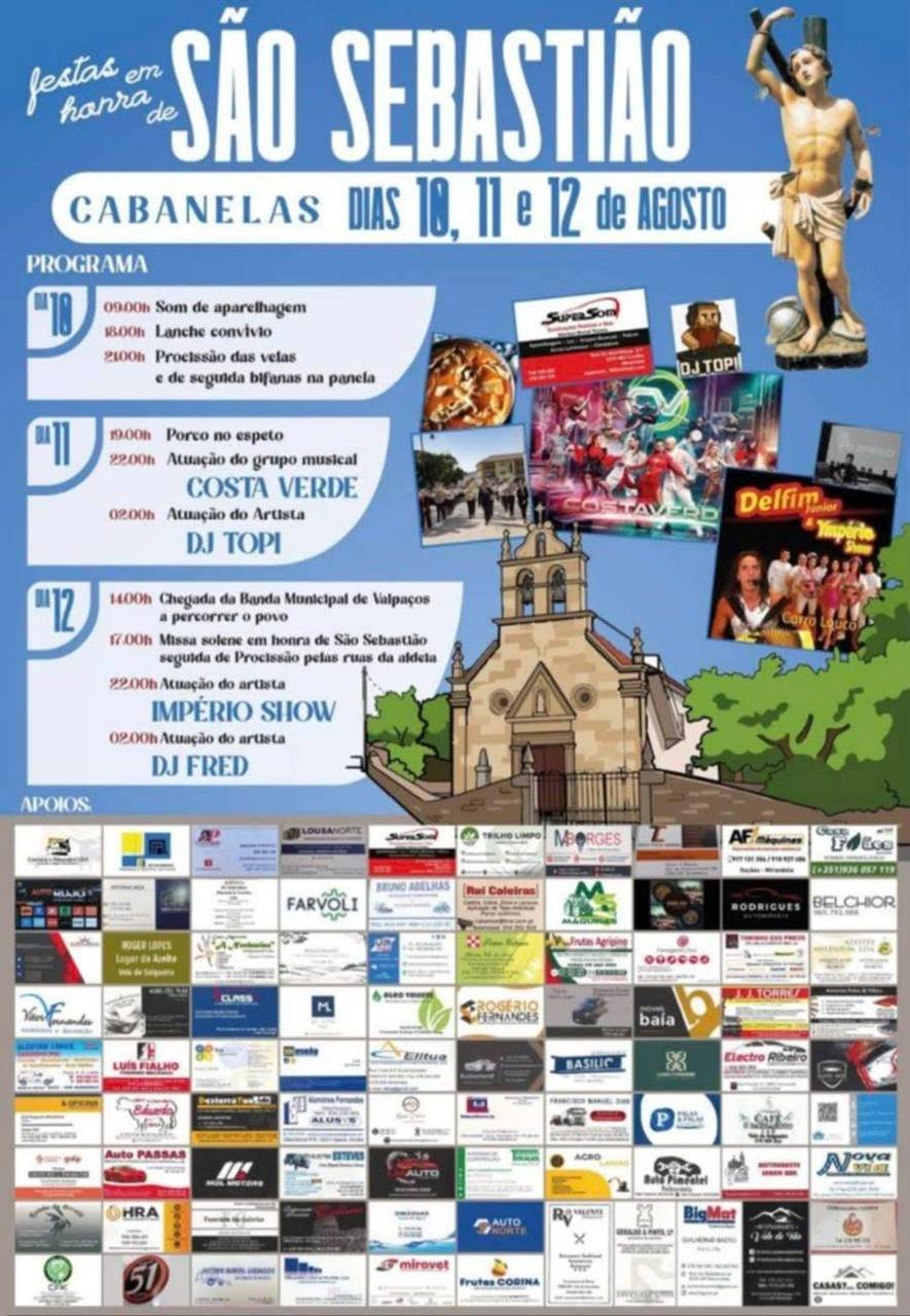 Festa em honra de São Sebastião 2026 — event image