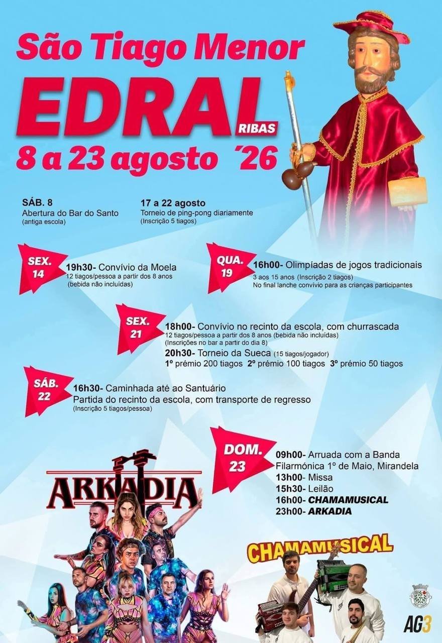 Festa em honra de São Tiago Menor 2026 — event image