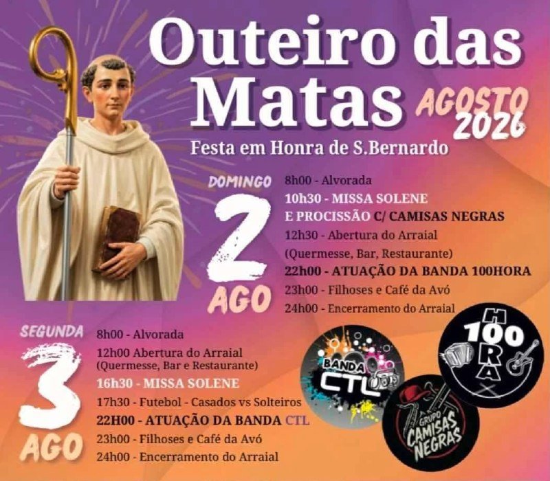 Festa em honra de S.Bernardo 2026 — event image