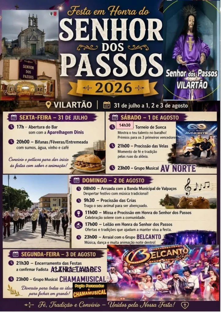 Festa em honra de Senhor dos Passos 2026 — event image