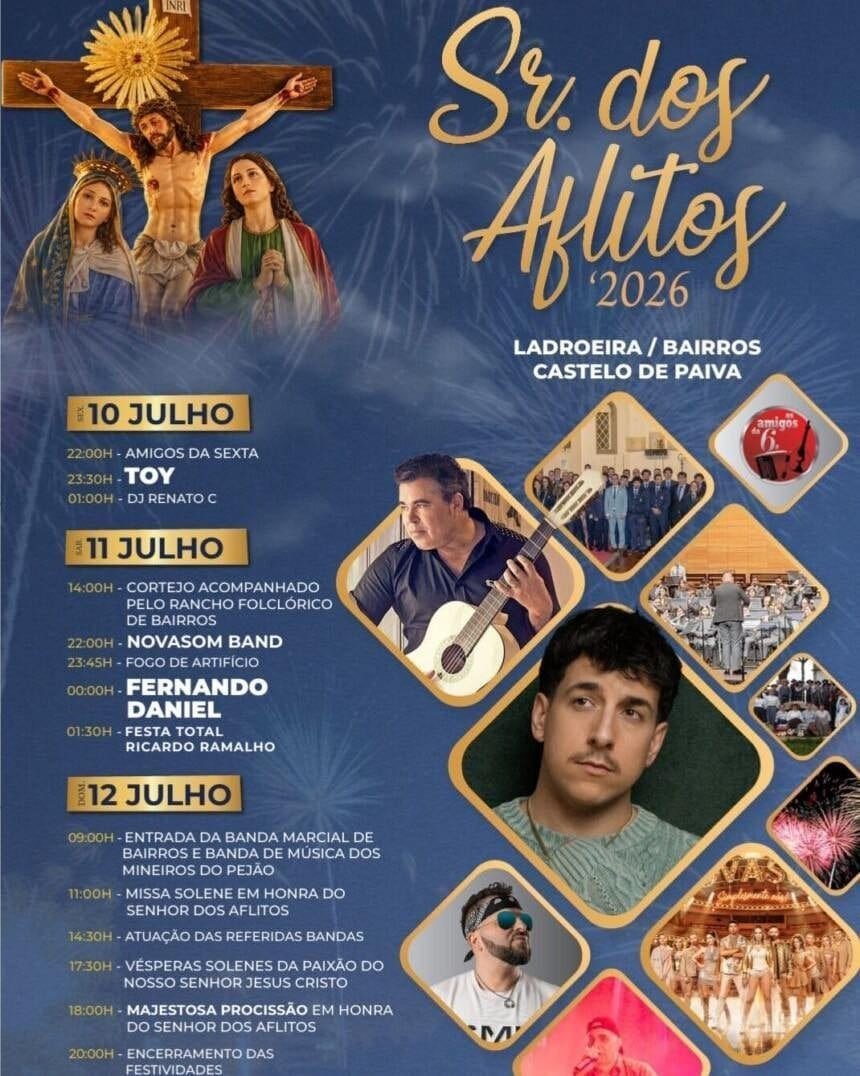Festa em honra de Sr. dos Aflitos 2026 — event image