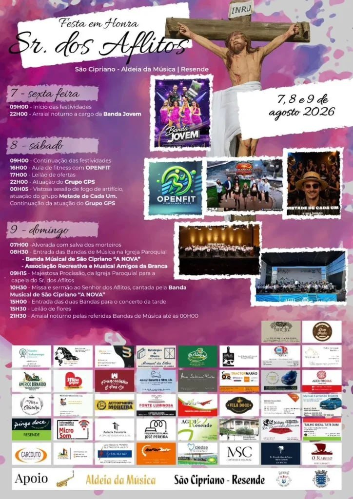 Festa em honra de Sr. dos Aflitos 2026 — event image