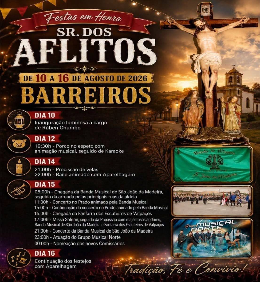 Festa em honra de Sr. dos Aflitos 2026 — event image