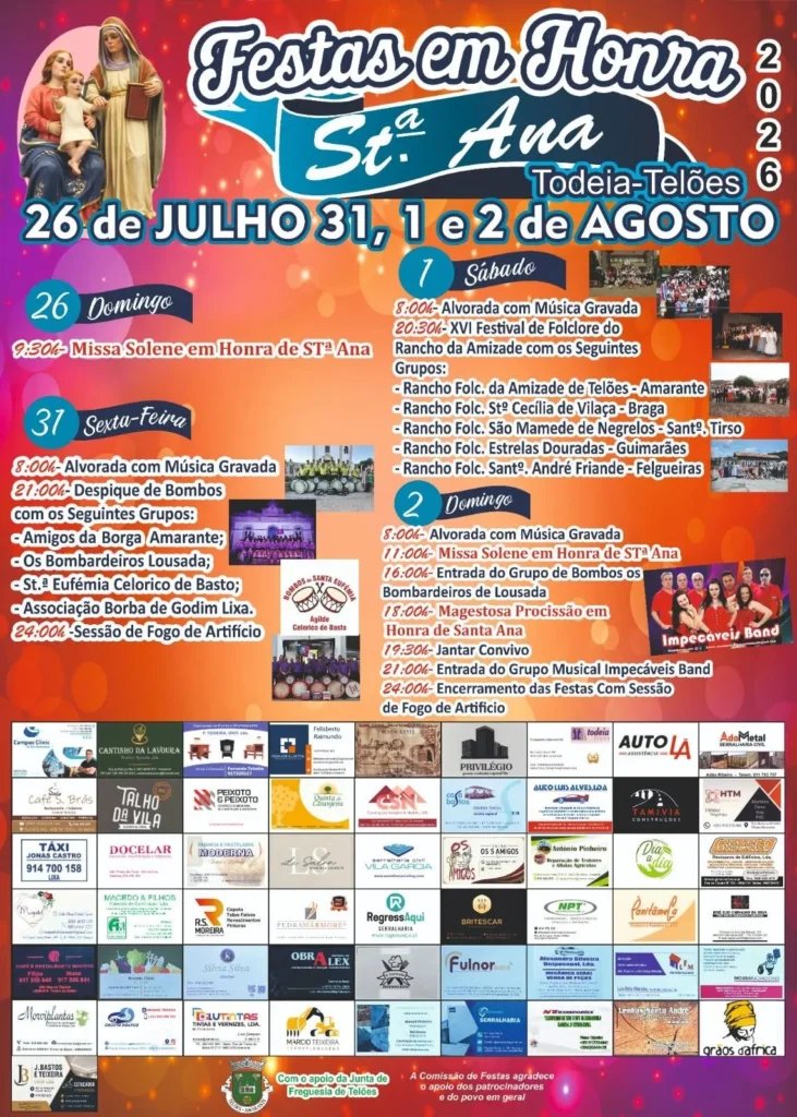 Festa em honra de Stª Ana 2026 — event image