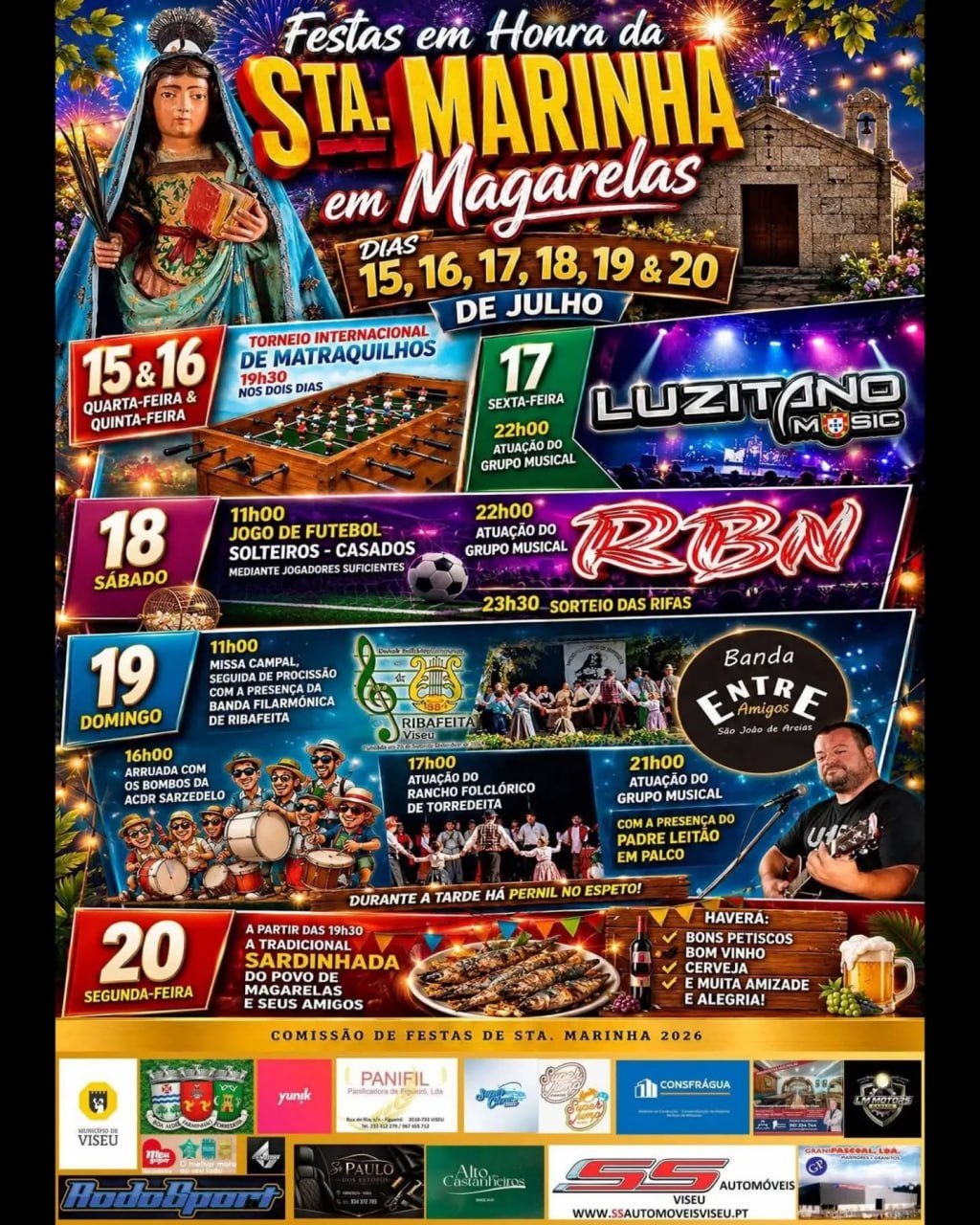 Festa em honra de Sta. Marinha 2026 — event image