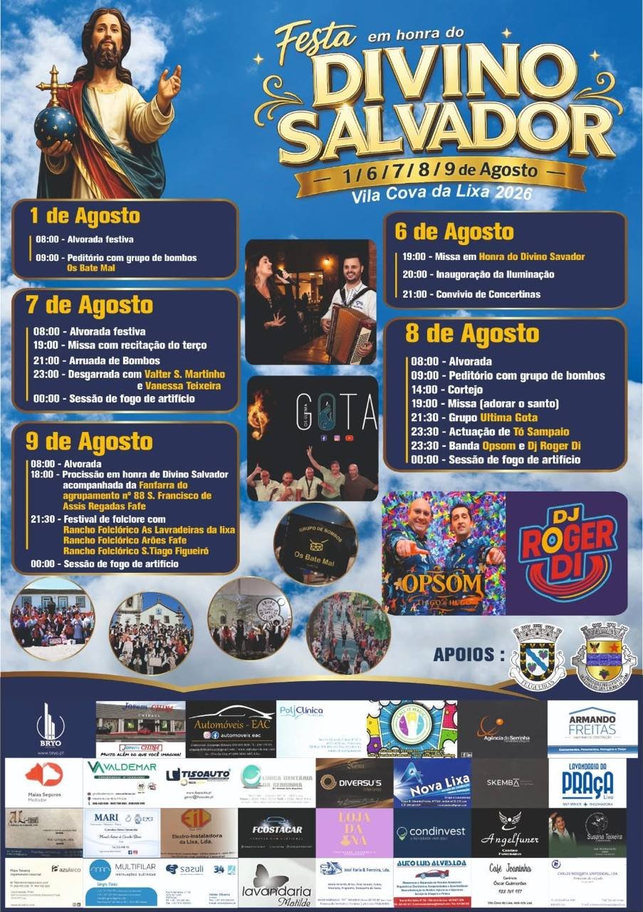 Festa em honra do Divino Salvador 2026 — event image
