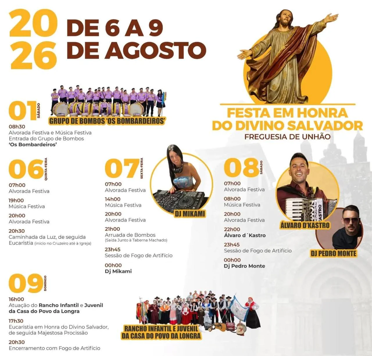 Festa em honra do Divino Salvador 2026 — event image