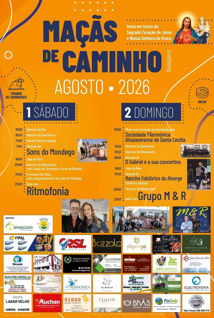 Festa em honra do Sagrado Coração de Jesus e Nossa Senhora da Graça 2026 — event image