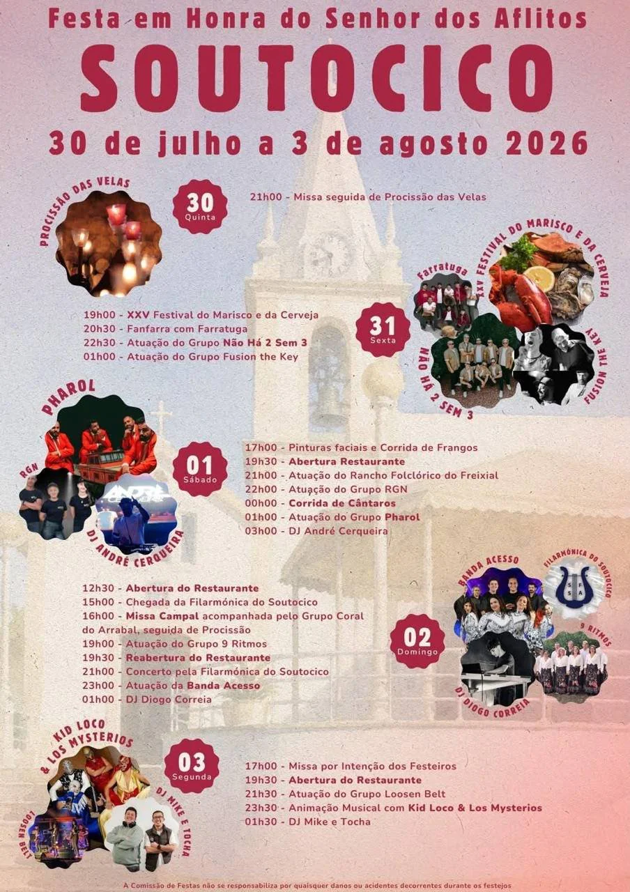 Festa em honra do Senhor dos Aflitos 2026 — event image