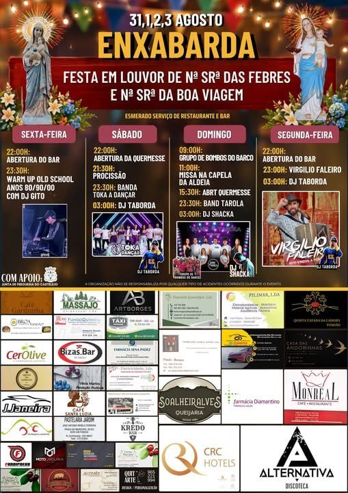 Festa em louvor de Nª Srª das Febres e Nª Srª da Boa Viagem 2026 — event image