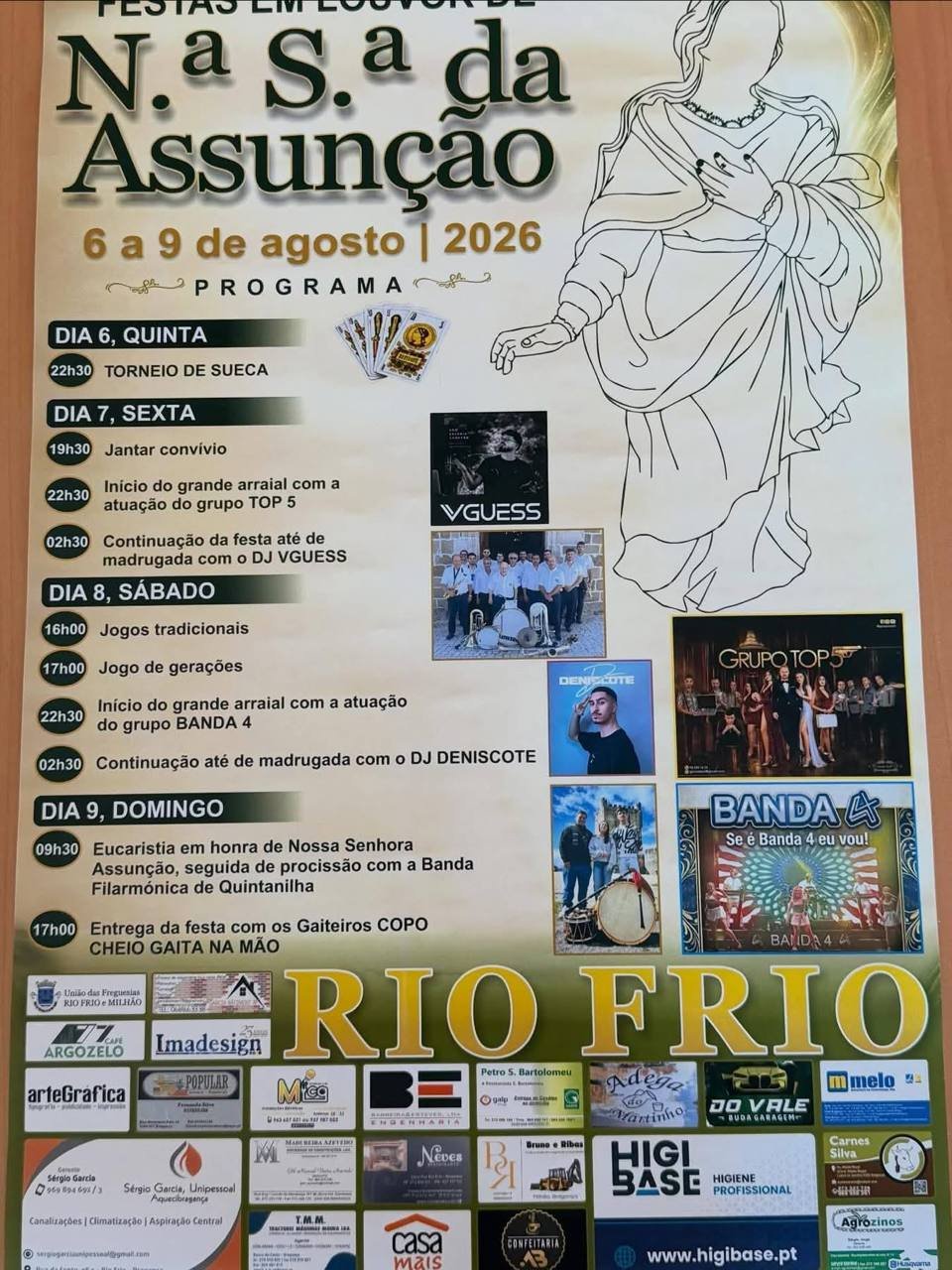Festa em louvor de Nossa Senhora da Assunção 2026 — event image