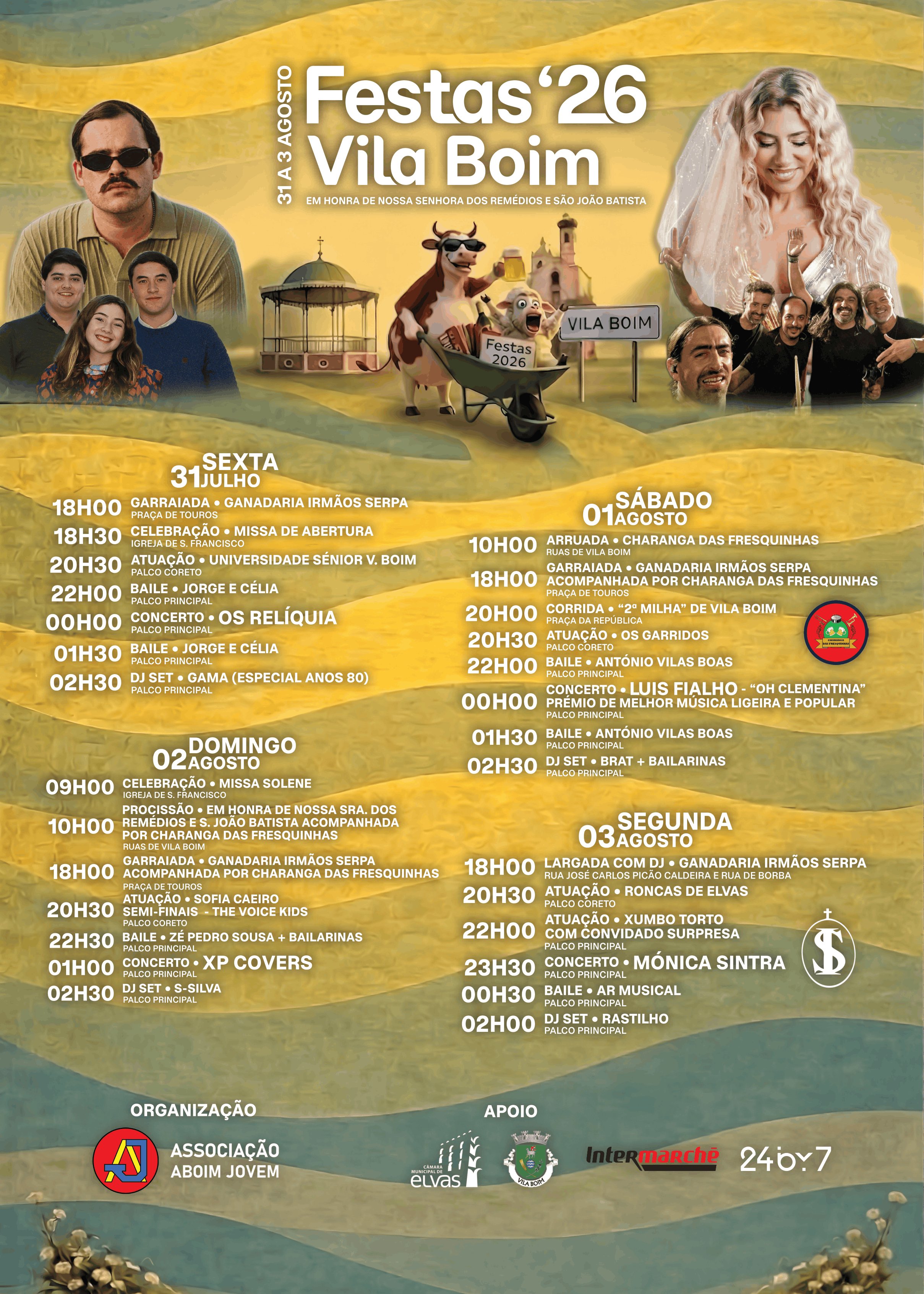 Festas 2026 - Vila Boim — event image