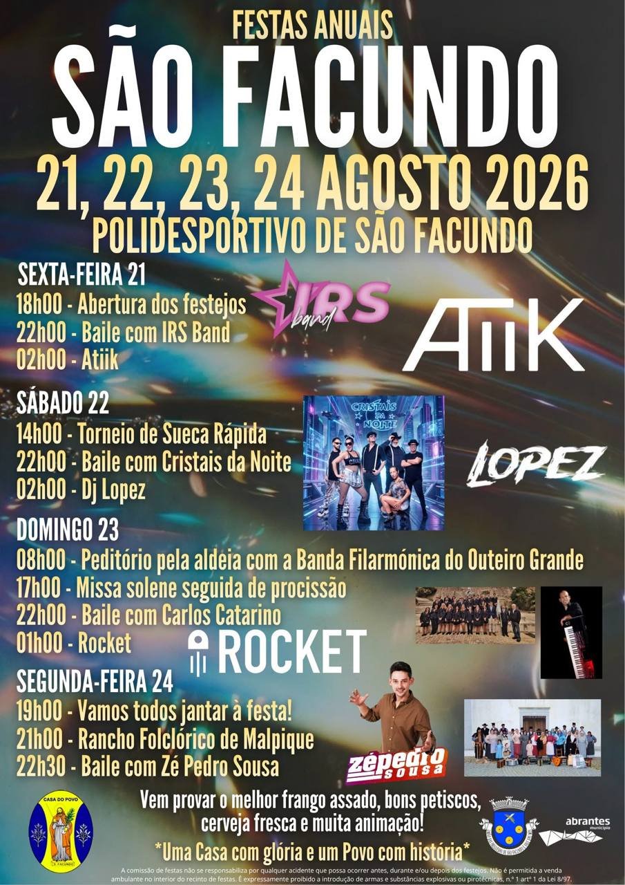 Festas Anuais 2026 - São Facundo — event image