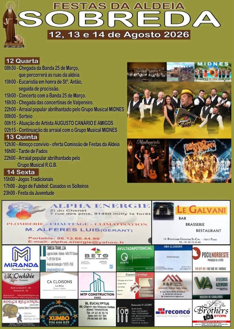 Festas da Aldeia 2026 — event image
