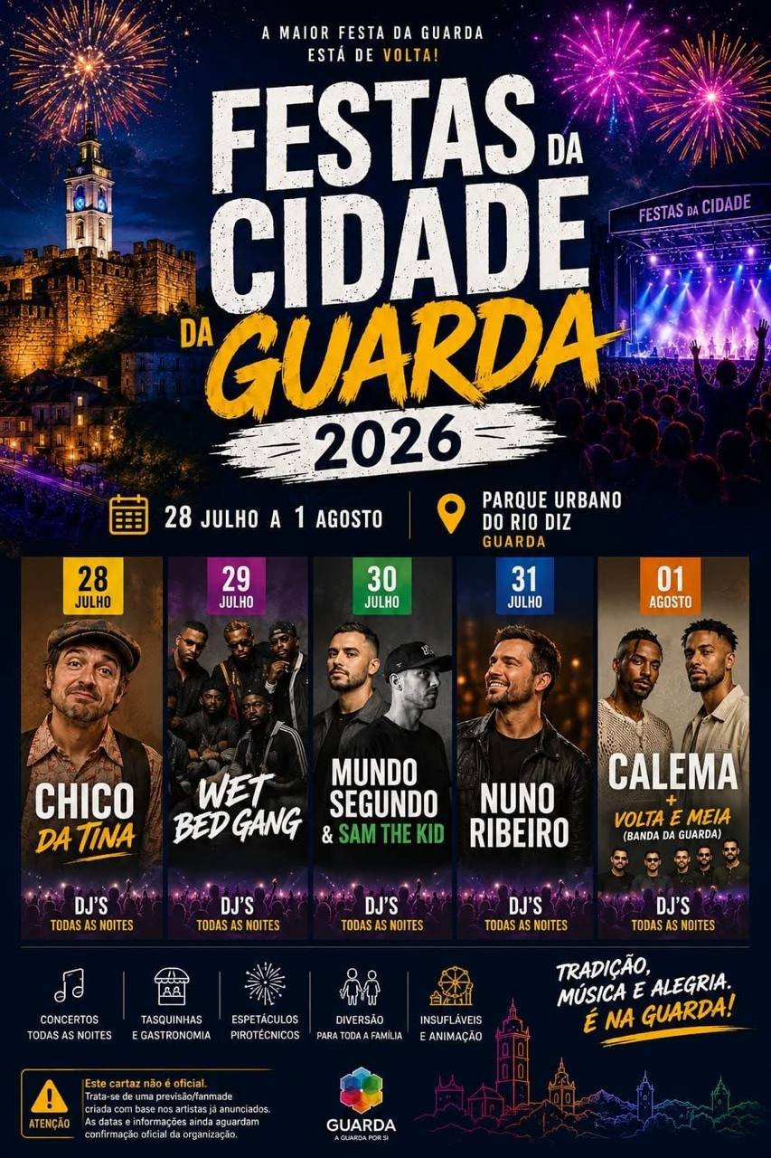 Festas da Cidade 2026 — event image