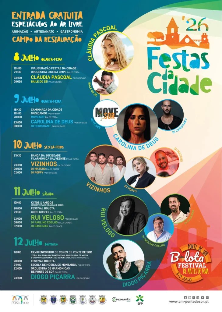 Festas da Cidade 2026 — event image