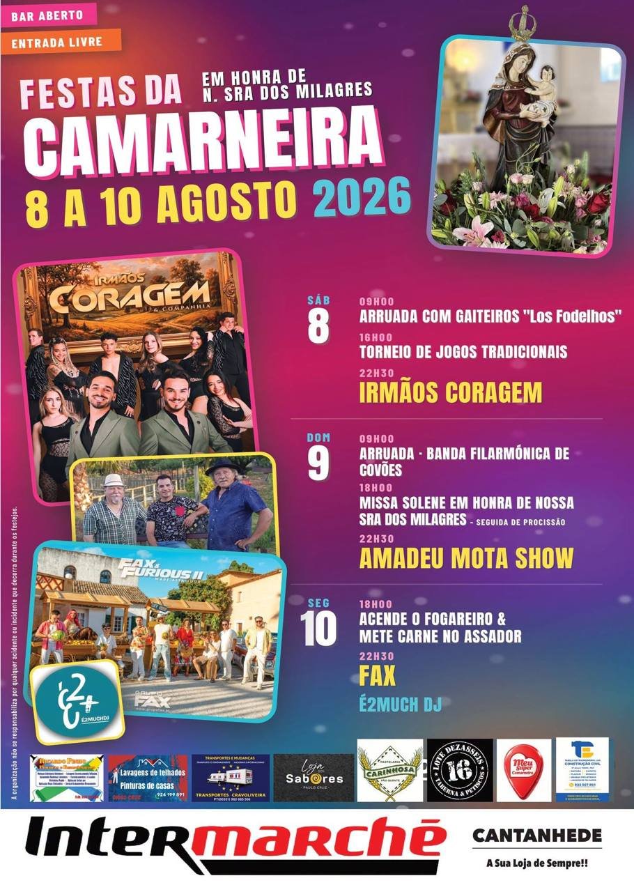 Festas da N. Sra dos Milagres 2026 — event image
