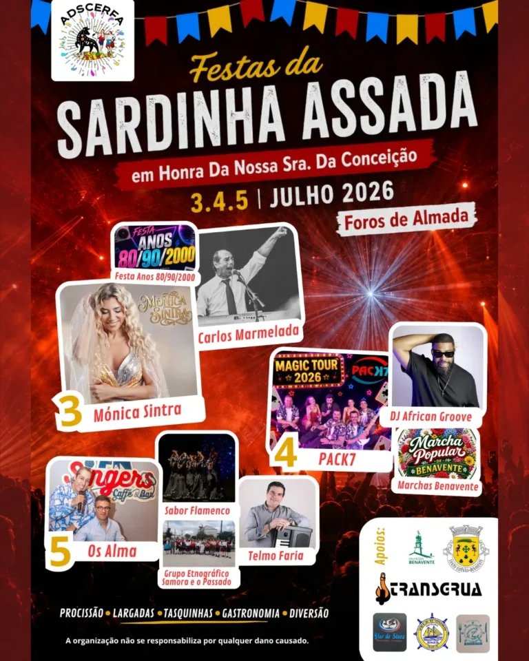 Festas da Sardinha Assada 2026 — event image
