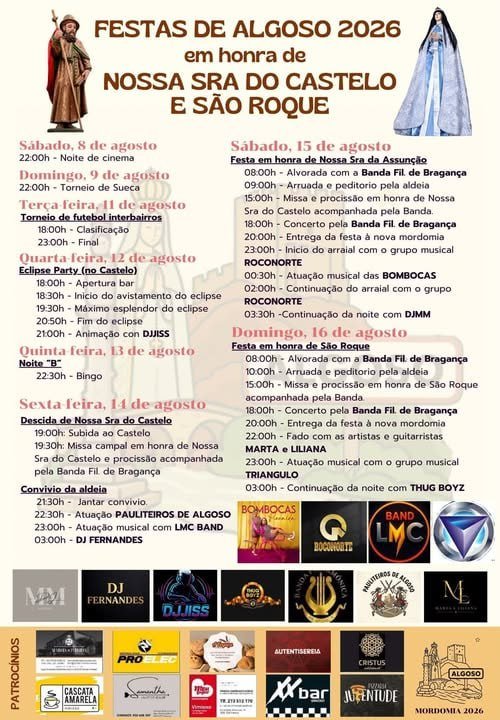 Festas de Algoso 2026 — event image