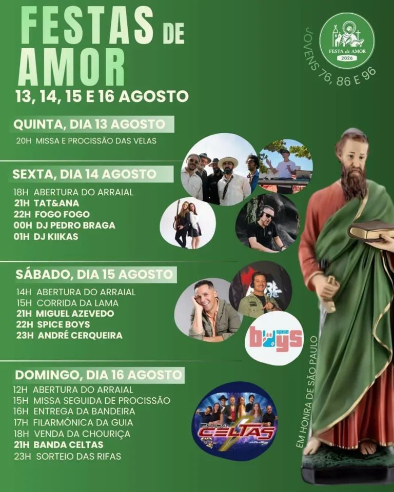 Festas de Amor 2026 — event image