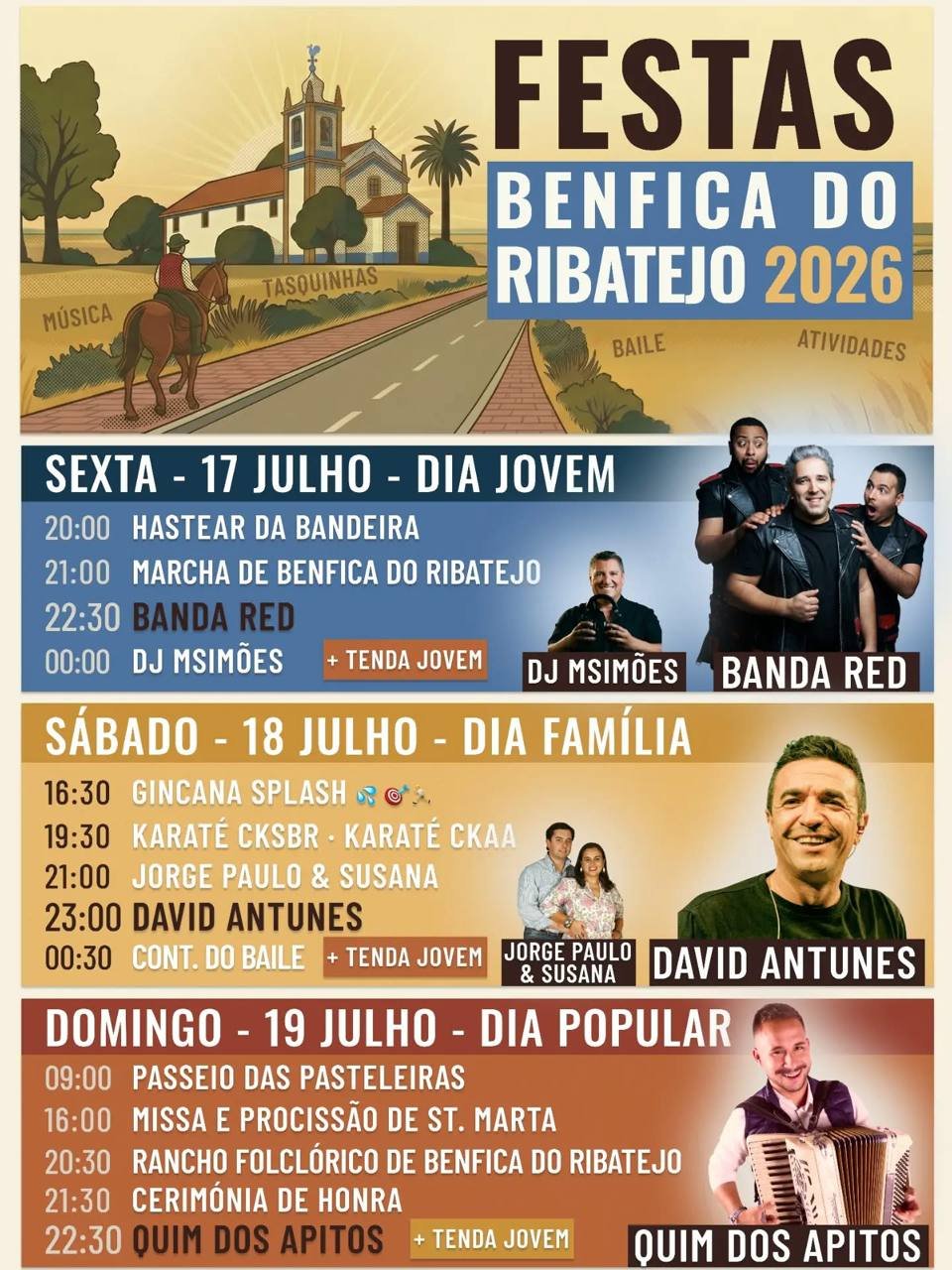 Festas de Benfica do Ribatejo 2026 — event image