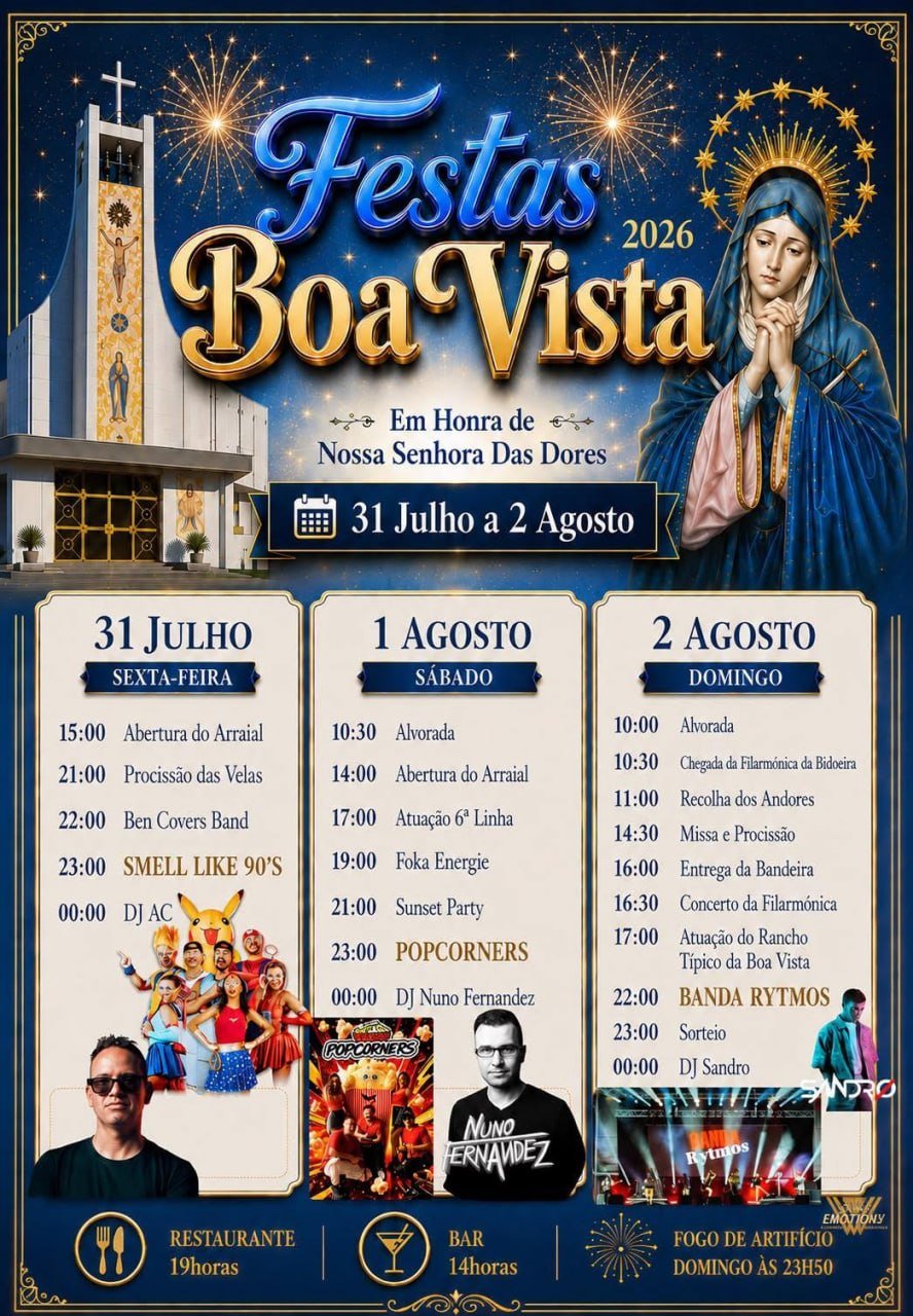 Festas de Boa Vista 2026 — event image
