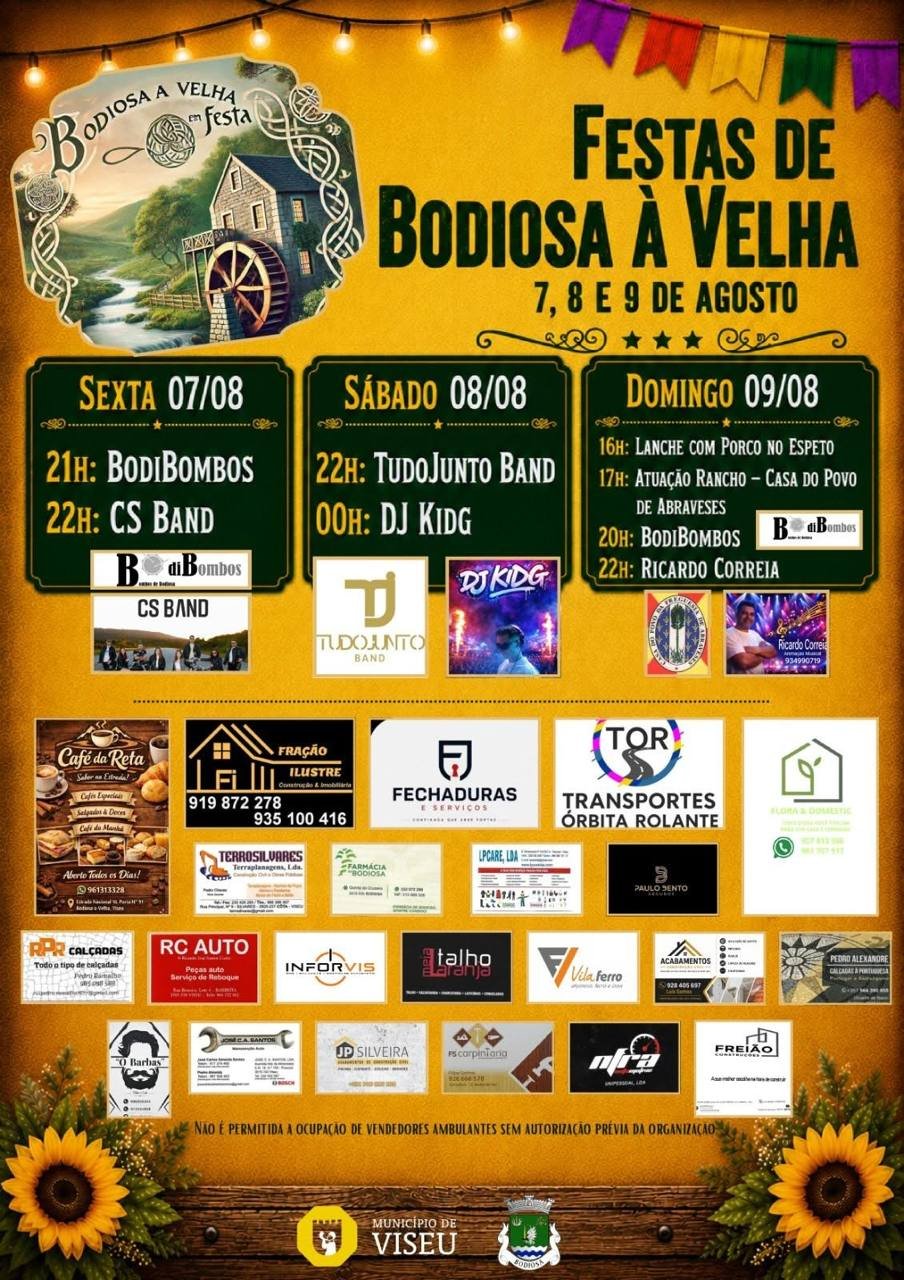 Festas de Bodiosa à Velha 2026 — event image