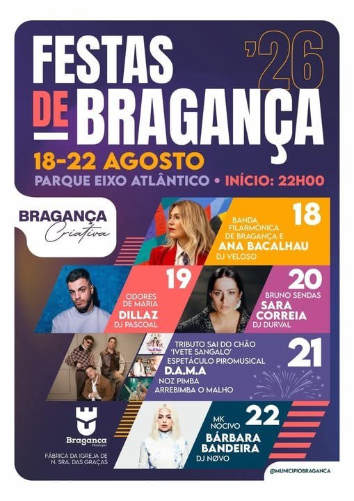 Festas de Bragança 2026 — event image