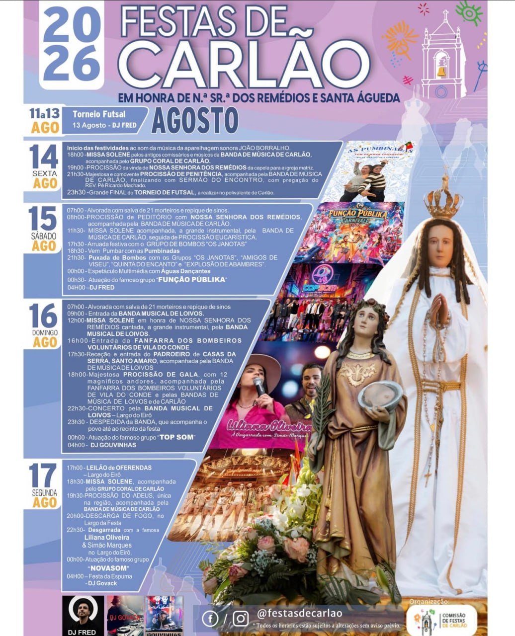 Festas de Carlão 2026 — event image