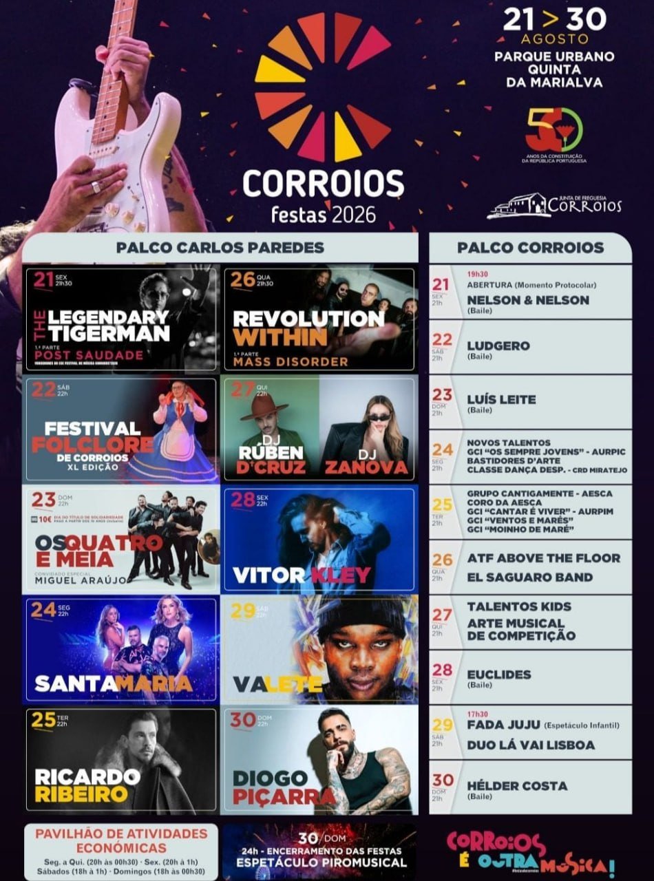 Festas de Corroios 2026 — event image