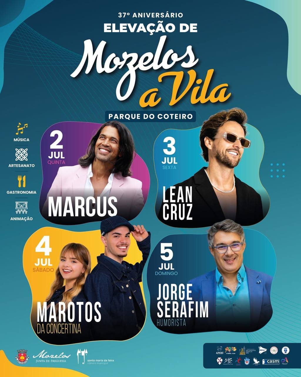Festas de Elevação de Mozelos a Vila 2026 — event image